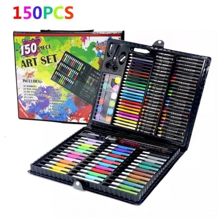 150 Piece Deluxe Art Set For Children And Adults